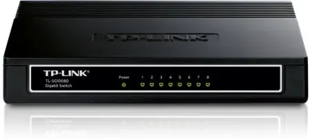 Switch TP-Link TL-SG1008D, 8 port, 10/100/1000 Mbps Retur ușor