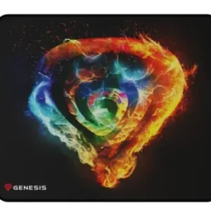 Mousepad Genesis Carbon 500 M FIRE G2, material cauciuc + material textil, dimensiuni 300 x 250 x 2.5 mm, multicolor Ofertă limitată