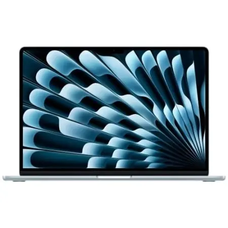 MacBook Air 15.3" Retina/Apple M4 (CPU 10- core, GPU 10- core ,NeuralEngine 16- core)/24GB/1TB - Sky Blue - INT KB (2025) (cto from MC7D4RO/A) Ofertă de sezon