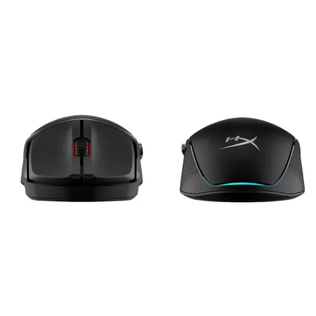 Ofertă de sezon Mouse wireless HyperX Pulsefire Fuse, autonomie pana la 85 de ore, 6 butoane, compatibilitate PC, PS5, Xbox Series X|S. Compatibilitate software: NGENUITY, negru