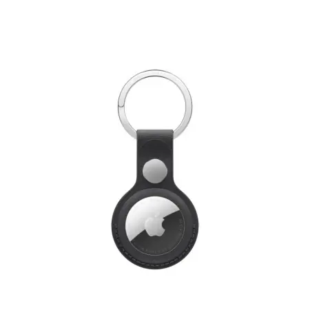 Retur ușor AirTag FineWoven Key Ring - Black