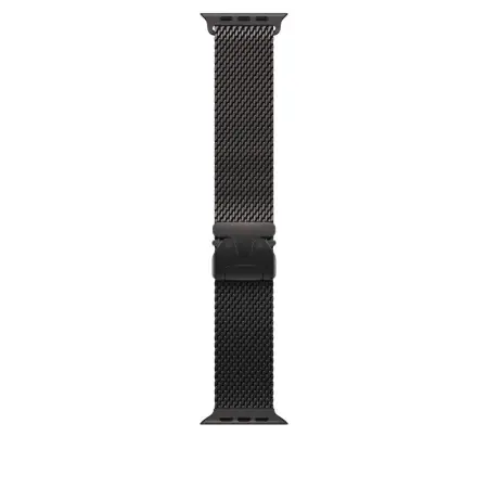 Disponibil imediat 49mm Black Titanium Milanese Loop - Medium