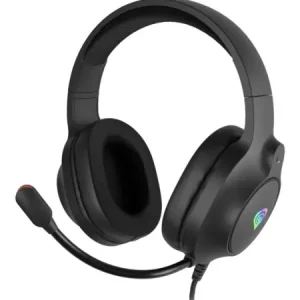 Ofertă Casti gaming cu fir Genesis Neon 213, microfon, iluminare RGB, impendanta 32 Ohm, frecventa raspuns 20 - 20.000 Hz, lungime cablu 220cm, frecventa raspuns microfon 100 - 16000 Hz, sensibilitate -42dB, conectivitate 3x Jack 3.5 mm, USB-A 2.0, negru