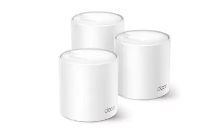 TP-Link AX3000 whole home mesh Wi-Fi 6 System, Deco X50(3-pack); Dual- Band, Standarde Wireless: IEEE 802.11ax/ac/n/a 5 GHz, IEEE 802.11ax/n/b/g 2.4 GHz, viteza wireless: 5 GHz: 2402 Mbps, 2.4 GHz: 574 Mbps, 2 x antene interne, 2×2 MU-MIMO, Mod Router, Ieftin