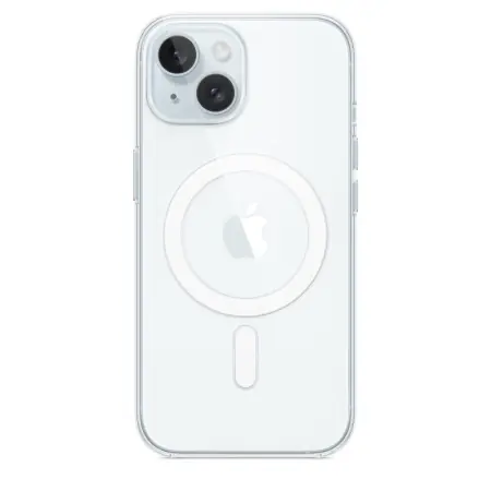 iPhone 15 Clear Case with MagSafe Doar azi