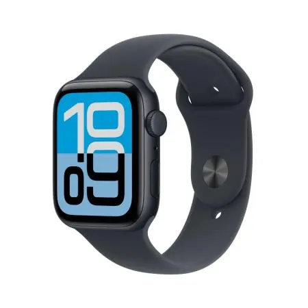Apple Watch SE 3 GPS + Cellular 44mm Midnight Aluminium Case with Midnight Sport Band - M/L Nu rata