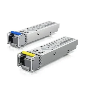 Mai ieftin UBIQUITI 11GBPS Single-mode Optical Module transceiver, 1.25 Gbps, Simplex, pachet 2 unitati.