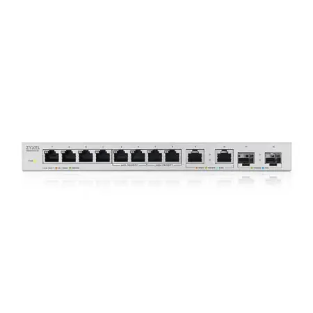 XGS1010-12-ZZ0101F - Ethernet Switch, RJ45 Ports 10, Fibre Ports 2SFP+, 10Gbps, Unmanaged, Zyxel Ofertă specială