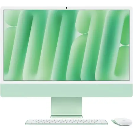 Apple iMAC 24" Retina 4.5k/ Apple M4 (CPU 10-core, GPU 10-core, Neural Engine 16-core)/32GB/1TB - Green - INT KB (2024) (Cto from MD2Q4RO/A) Ofertă exclusivă