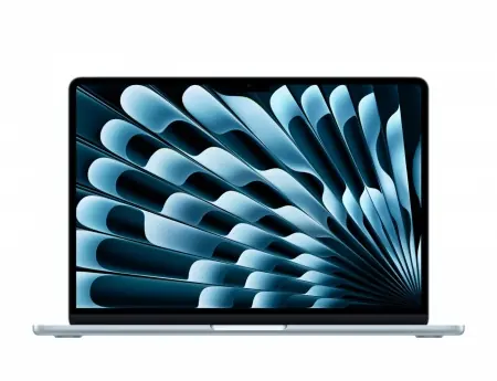 Plată securizată MacBook Air 13.6" Retina/Apple M4 (CPU 10-core, GPU 10-core, Neural Engine16-core)/16GB/512GB - Sky Blue - US KB (2025) 35W USB‑C (Cto fromMC6U4RO/A)