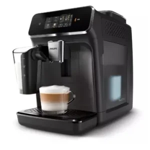 Espressor cafea automat Philips Series 2000 EP2334/10, Sistem spumare LatteGo, Filtru AquaClean, 1.8l, 15 bari, Negru Livrare rapidă