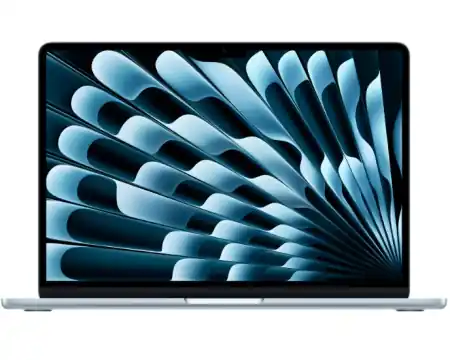 Plată sigură MacBook Air 13.6" Retina/Apple M4 (CPU 10-core, GPU 8-core, Neural Engine16-core)/16GB/256GB - Sky Blue - INT KB (2025) 30W USB‑C