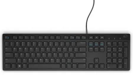 Tastatura Dell Keyboard Multimedia KB216, Wired, neagra Retur gratuit