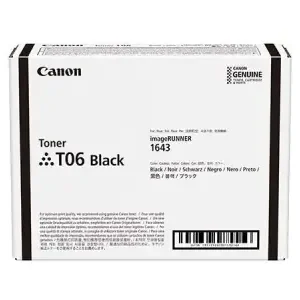 Toner Canon CRG-T06 black, 20.5k pagini, pentru IR Advance 1643I/1643IF. Plată securizată