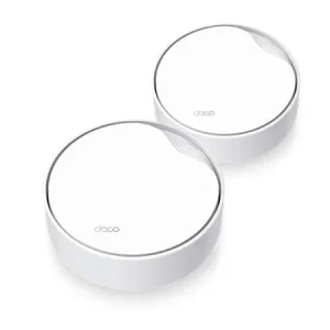 TP-Link AX3000 whole home mesh Wi-Fi 6 System, Deco X50-POE(2-pack); Dual- Band, Standarde Wireless: IEEE 802.11ax/ac/n/a 5 GHz, IEEE 802.11ax/n/b/g 2.4 GHz ,viteza wireless: 5 GHz: 2402 Mbps, 2.4 GHz: 574 Mbps, 2 x antene interne, 2×2 MU-MIMO, Mod Reducere