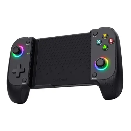 Controller mobil wireless Trust GXT 735 Mylox, capacitate baterie 600 mAh, numar butoane 18, negru Ofertă exclusivă