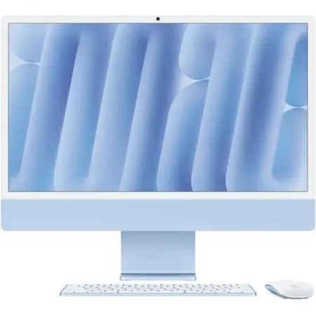 Apple iMAC 24" Retina 4.5k/ Apple M4 (CPU 8-core, GPU 8-core, Neural Engine16-core)/16GB/512GB - Blue - INT KB (2024) (Cto from MWUF3RO/A) Vezi acum
