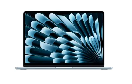 MacBook Air 13.6" Retina/Apple M4 (CPU 10-core, GPU 10-core, Neural Engine16-core)/24GB/1TB - Sky Blue - INT KB (2025) 35W (Cto from MC6V4RO/A) Ultima șansă