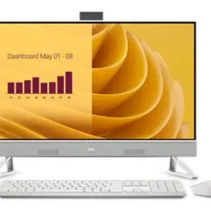 DELL All-In-One EC27250, 27-inch FHD (1920 x 1080) Narrow Border Infinity Touch Display with Wide Viewing Angle, 5MP IR Tilt Camera (White), Intel(R) Core(TM) 7 processor 150U(12MB cache, 10 cores, 12 threads, up to 5.4 GHz), Intel(R) Graphics, 16GB, Preferatul clienților