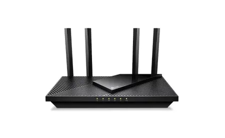 TP-Link Wireless Router, ARCHER AX55 PRO ;dual band AX3000 5 GHz: 2402 Mbps (802.11ax), 2.4 GHz: 574 Mbps(802.11ax), Standard and Protocol: IEEE 802.11ax/ac/n/a 5 GHz, IEEE 802.11ax/n/b/g 2.4 GHz, 4 x Antene Externe fixe, 1× Port WAN/LAN Gigabit de 2.5, Reducere extra
