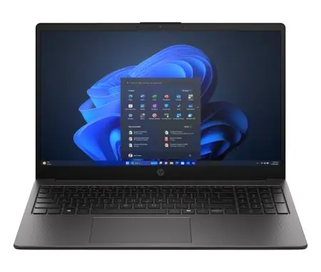 Ieftin Laptop HP 250R G10, 15.6 inch FHD (1920x1080) Anti-Glare LED SVA Narrow Bazel uslim 250 nits, Intel Core 3-100U 6-Core (1.2GHz, up to 4.7GHz, 10MB), video integrat Intel Graphics, RAM 8GB DDR4 3200MHz (1x8GB), SSD 512GB PCIe NVMe, no ODD, Boxe stereo