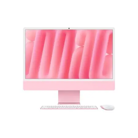Apple iMAC 24" Retina 4.5k/ Apple M4 (CPU 8-core, GPU 8-core, Neural Engine16-core)/16GB/256GB - Pink - INT KB (2024) Cumpără online