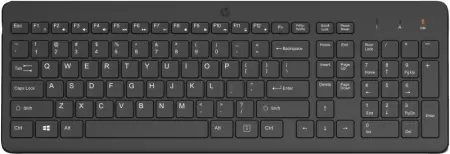 HP Keyboard Wireless 225, Culoare: Negru, Dimensiuni: 425,9 x 146,1 x 26,8 mm, Greutate: 0.42kg, Garantie 1 an Lichidare de stoc