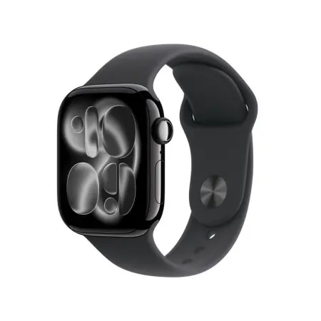 Apple Watch Series 11 GPS + Cellular 42mm Jet Black Aluminium Case with Black Sport Band - S/M Ofertă limitată