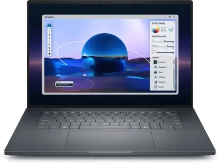Dell Pro Max 16 Premium, 16", Non-Touch, FHD+ 1920 x 1200, VRR 120Hz, 500 Nit, DCI-P3 100%, Anti-Glare, 8MP RGB + IR, Back cover w/ NVIDIA Discrete Graphics and Fingerprint Reader, Intel(R) Core(TM) Ultra 7 265H, vPro(R) Enterprise (13 TOPS NPU, 16 Preț promoțional