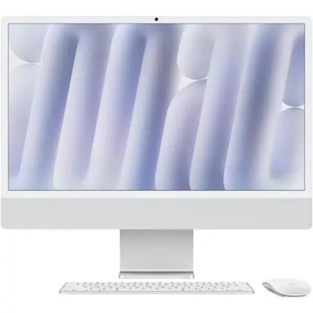 Apple iMAC 24" Retina 4.5k/ Apple M4 (CPU 10-core, GPU 10-core, Neural Engine16-core)/16GB/256GB - Silver - INT KB (2024) Reducere de preț