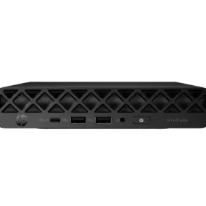 HP ProDesk 4 G1i Desktop Mini, Intel Core Ultra 5 225T 10-Core (2.5GHz, up to 4.9GHz, 20MB), video integrat Intel Graphics, RAM 16GB DDR5 5600MHz (1x16GB), SSD 512GB M.2 2280 PCIe NVMe , no ODD, LAN 10/100/1000, Intel AX211 Wi-Fi 6E + Bluetooth 5.3, Disponibil imediat