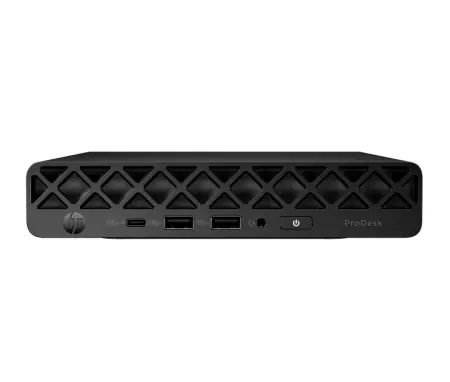 HP ProDesk 4 G1i Desktop Mini, Intel Core Ultra 5 225T 10-Core (2.5GHz, up to 4.9GHz, 20MB), video integrat Intel Graphics, RAM 16GB DDR5 5600MHz (1x16GB), SSD 512GB M.2 2280 PCIe NVMe , no ODD, LAN 10/100/1000, Intel AX211 Wi-Fi 6E + Bluetooth 5.3, Disponibil imediat