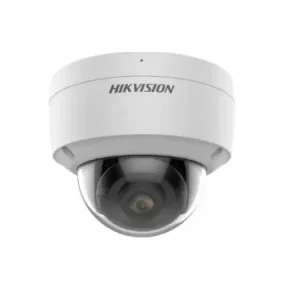 Retur ușor Camera supraveghere Hikvision DS-2CD2127G2-SU 2.8mm C 2 MP ColorVu Fixed Dome,-SU: Built-in microphone for real-time audio security, Audio and alarm interface available,Water and dust resistant (IP67) and vandal resistant (IK10),Clear imaging against