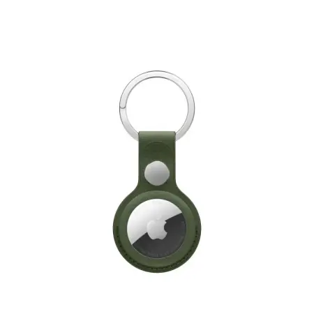 Preț mic AirTag FineWoven Key Ring - Moss