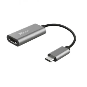 Adaptor Trust Dalyx USB-C to HDMI, silver Calitate înaltă