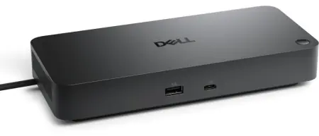 DELL PRO DOCK WD25TB5, Connectivity Technology: Wired, Device Supported: Notebook, Desktop PC, Cable Length: 83 cm, Features: Power Delivery Pass-through, LED Power Indicator, Indicator Light, Management Features: Intel AMT over Thunderbolt with select Reducere