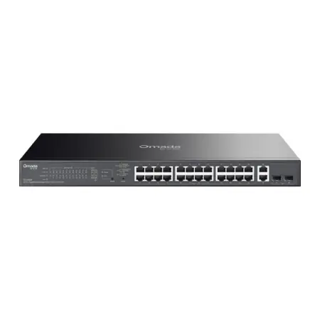 Switch TP-Link ES228GP 28-Port Gigabit, 24-Port PoE+, 250W, Rack Ultima șansă