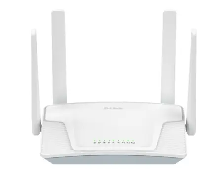 Router Wi-Fi 6 D-Link G416C 4G LTE AX1500 – Router WLAN mobil cu slot SIM, LTE Cat 6, pana la 1, 5 Gbit/s, WPA3, Dualband, 3X LAN, Failover, MU-MIMO, OFDMA Ofertă
