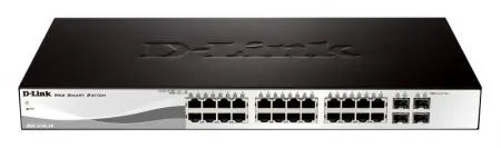 Switch D-Link DGS-1210-28, 24 port, 10/100/1000 Mbps Ofertă exclusivă