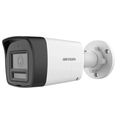 Transport gratuit Camera de supraveghere Mini Bullet 3K Hikvision DS-2CE16K0T-LPTS(2.8MM), lentila fixa 2.8mm, iluminare min: 0.01 Lux @ (F1.6, AGC ON), 0 Lux cu lumina alba: 20m, IR 25m, iesire TVI, alimentare: 12 VDC ± 25%, max. 4.8 W, protectie: IP67, dimensiuni: 179