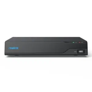 Super ofertă NVR Reolink RLN16-410; NVS16 Canale IP: 16 POE Rezolutie: 12MP Iesiri video: 1HDMI, 1VGA, ethernet ports(16x RJ-45 PoE/ 1x RJ-45 LAN) Iesiri audio: camera cu microfon Compresie video: H.265, H.264 Metode de inregistrare: Person/Vehicle/Pet Detection,