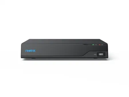 Super ofertă NVR Reolink RLN16-410; NVS16 Canale IP: 16 POE Rezolutie: 12MP Iesiri video: 1HDMI, 1VGA, ethernet ports(16x RJ-45 PoE/ 1x RJ-45 LAN) Iesiri audio: camera cu microfon Compresie video: H.265, H.264 Metode de inregistrare: Person/Vehicle/Pet Detection,
