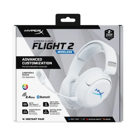 HyperX Cloud Flight 2 WL WHT GAM HS Cumpărături sigure