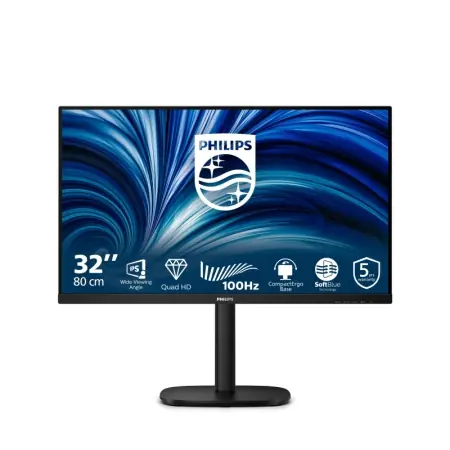 Reducere de preț Monitor Philips 31.5" 32B2N3500/00, Diagonal (inch): 31.5, Diagonal (cm): 80, Aspect ratio: 16:9, Panel: IPS, Resolution: 2560x1440, Refresh Rate: 100Hz, Response time GtG: 4ms, Brightness (max): 350 cd/m², Contrast (static) : 1000:1, Contrast (dynamic):