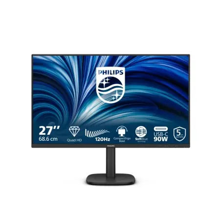Monitor Philips 27" 27B2U3601/00, Diagonal (inch): 27, Diagonal (cm): 68, Aspect ratio: 16:9, Panel: IPS, Resolution: 2560x1440, Refresh Rate: 120Hz, Response time GtG: 4ms, Brightness (max): 350 cd/m², Contrast (static) : 1500:1, Contrast (dynamic): Lichidare de stoc