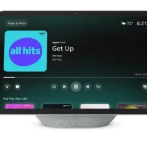 Amazon Echo Show 11 (newest model), Vibrant Full-HD 11" display with more viewing area and spatial audio, with Alexa+ Early Access, Glacier White Livrare expres