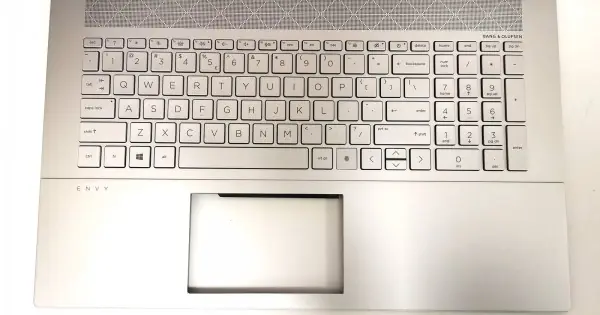 Expediere rapidă Carcasa superioara cu tastatura palmrest Laptop, HP, Envy, L92316-001, L87983-001, L87983-B31, AM2V2000230, iluminata, argintie, layout US