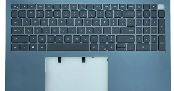 Carcasa superioara cu tastatura palmrest Laptop, Dell, Inspiron 16 7610, YRKJM, 0YRKJM, 0MH1FG, MH1FG, 460.0N306.0001, pentru placa video RTX 3050, iluminata, layout US Cumpără online