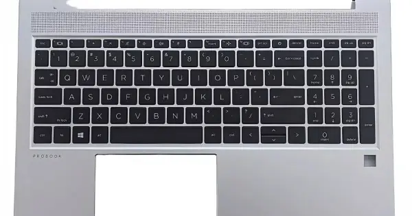 Comandă acum Carcasa superioara cu tastatura palmrest Laptop, HP, ZHAN 66 PRO 15 G5, N01933-001, N01933-B31, 4BX8STATP40, iluminata, layout US