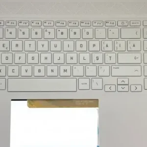 Reducere specială Carcasa superioara cu tastatura palmrest Laptop Gaming, HP, Victus 15-FA, 15-FB, 15Z-FB, N13297-001, N13297-B31, N13297-271, iluminata, alba, layout US